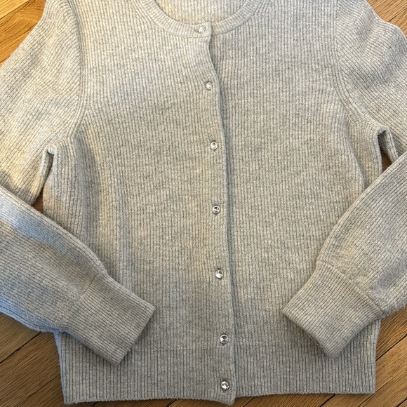 Jewel Button Super Soft JCrew cardigan - Picture 4 of 4